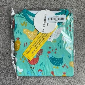 NWT Little Sleepies Cozy Coop 2T shorts & short sleeve pajama set